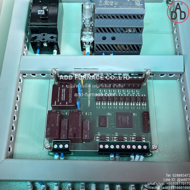 ตู้คอลโทรลจับแก๊สรั่วใช้กับโซลินอยด์วาล์วแก๊ส(10)